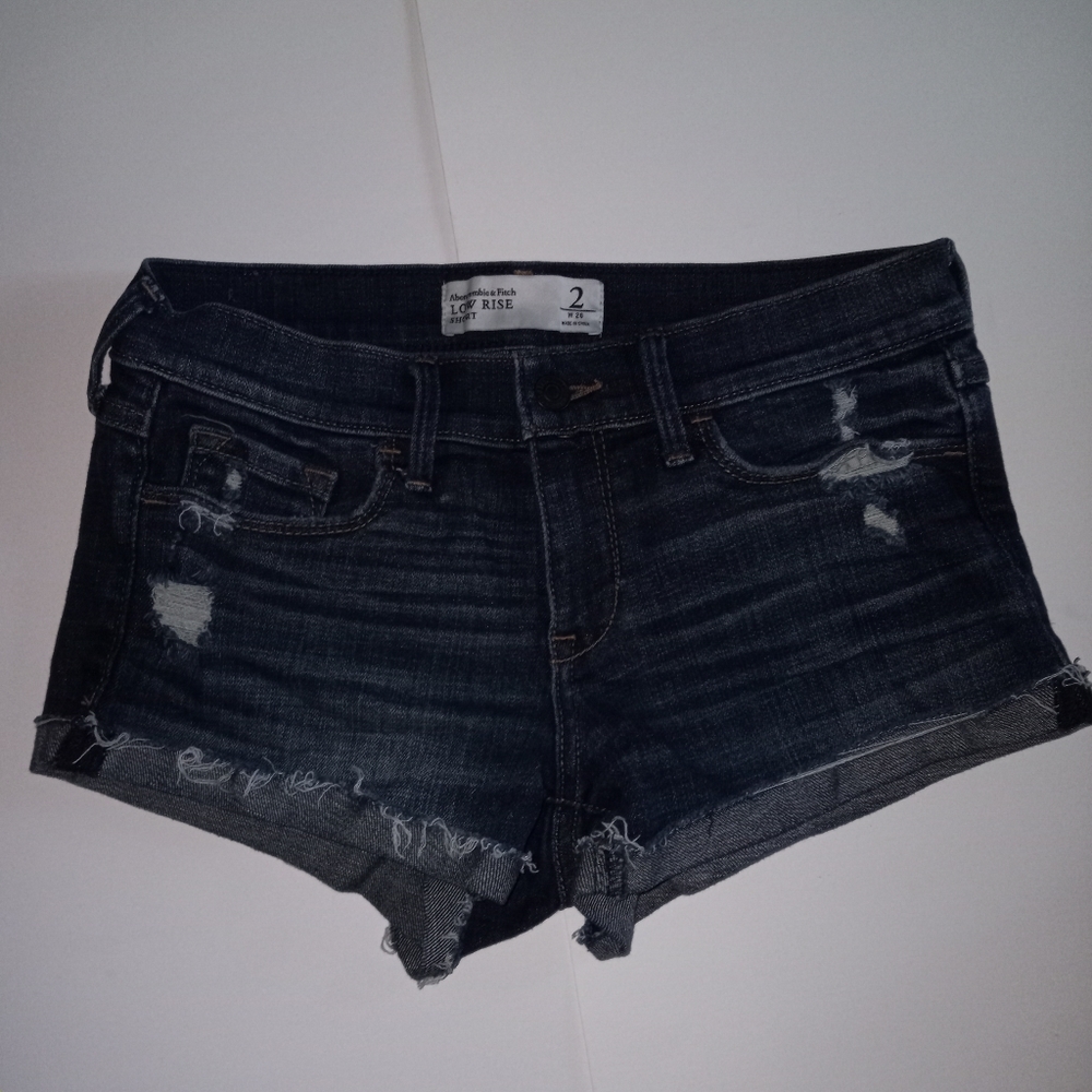 Abercrombie And Fitch Low Rise Jean Shorts